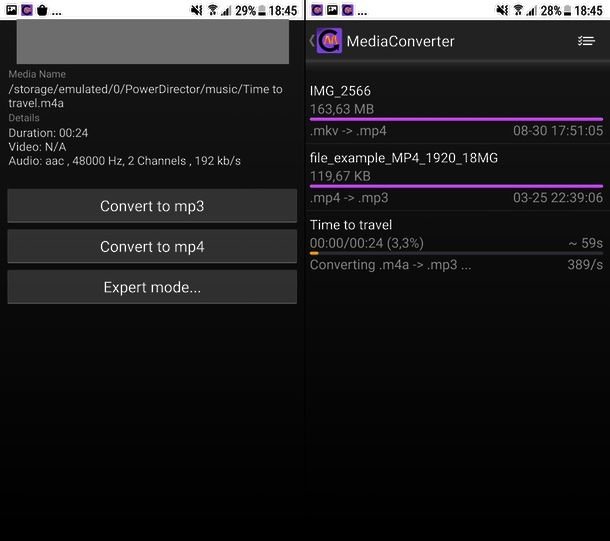 Media Converter per Android