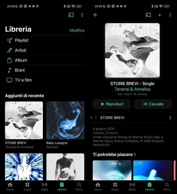 Scaricare musica da iTunes su Android