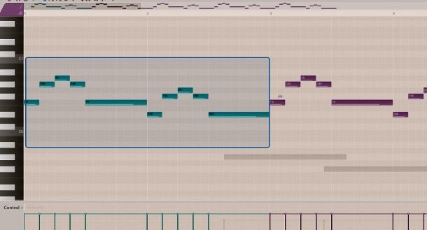 schermata piano roll fl studio