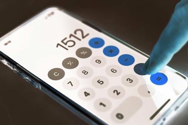 Usare calcolatrice per percentuale
