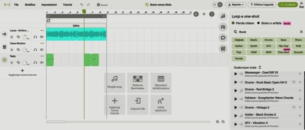 Interfaccia Soundtrap
