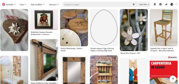 Protezione su Pinterest