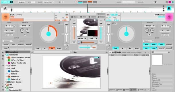 Funzioni per il mix video su Virtual DJ