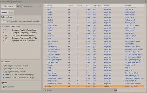 Abilitare plugin FL Studio