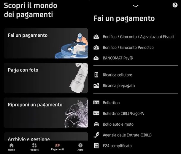 Bonifico online UniCredit App Mobile Banking