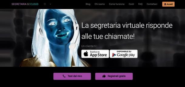 Home page Segretaria in Cloud