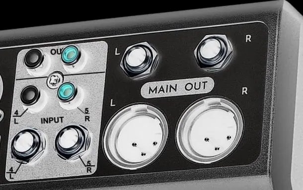 Uscite Main Out del mixer