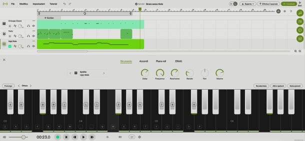 Interfaccia Soundtrap
