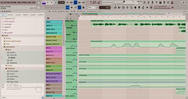 Interfaccia FL Studio