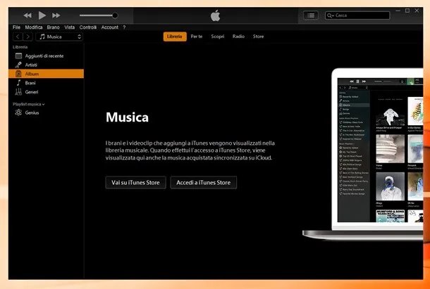 Come caricare musica su iTunes