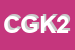 Logo di COOPERATIVA GIOVANILE K 2 SOCCOOP SOCIALE A RL