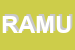 Logo di RAMU-RICAMBI AFFINI MACCHINE UFFICIO SPA