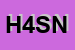 Logo di H 4 SAS DI NAVARRINI G LAUX M e C