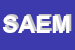 Logo di SAEMA (SOCIETA' ASSEMBLAGGI ELETTRICI MECCANICI ABRUZZESE) SRL