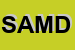 Logo di SAM (SOCIETA' ALIMENTARI MOLISANA) D'AMICO DI ANTONELLI ALFONSINA, CROVETTO ALM