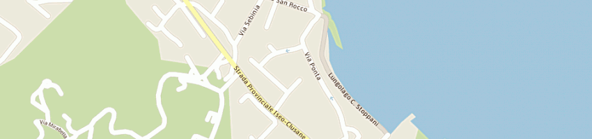 Mappa della impresa ristorante pizzeria da sandro a ISEO