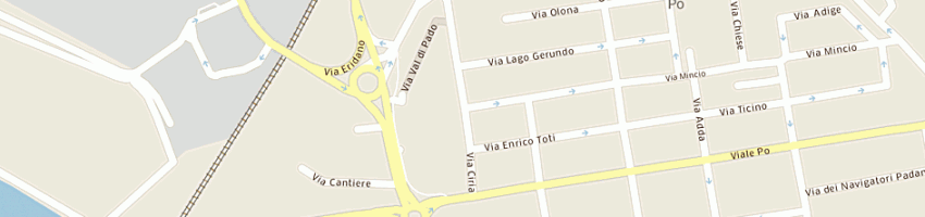 Mappa della impresa smafin srl a CREMONA