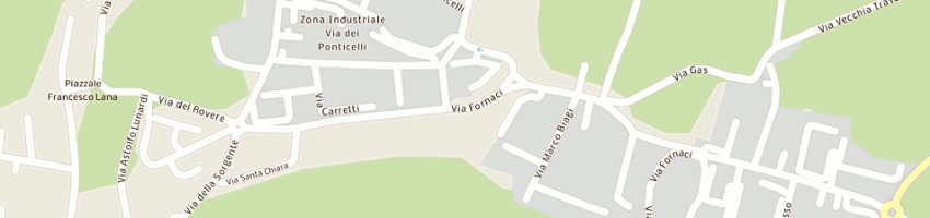 Mappa della impresa al con di albertinelli antonio e c snc a CORTE FRANCA