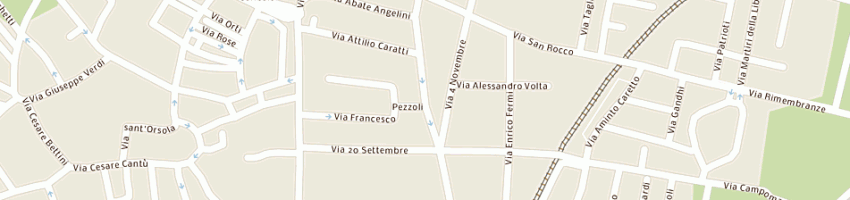 Mappa della impresa antonini roberto a ROVATO