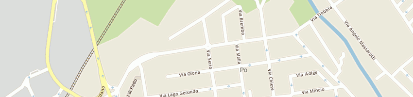 Mappa della impresa negri gianenrico a CREMONA