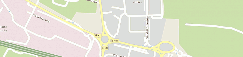 Mappa della impresa textile in progress srl a ERBUSCO
