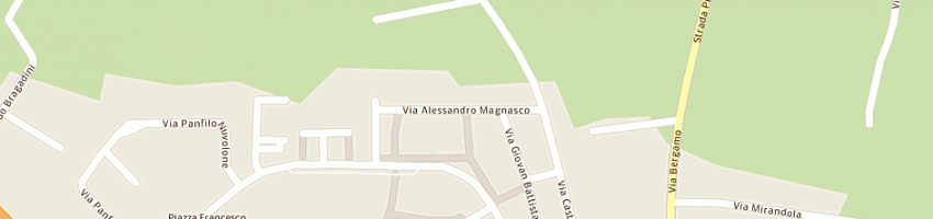 Mappa della impresa immobiliare carrano snc di carrano onofrio e c a CREMONA
