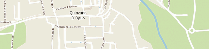 Mappa della impresa bosio giuseppina a QUINZANO D OGLIO