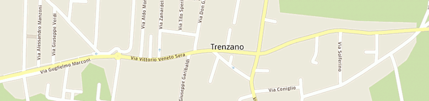 Mappa della impresa studio served di gualdi e c (sas) a TRENZANO