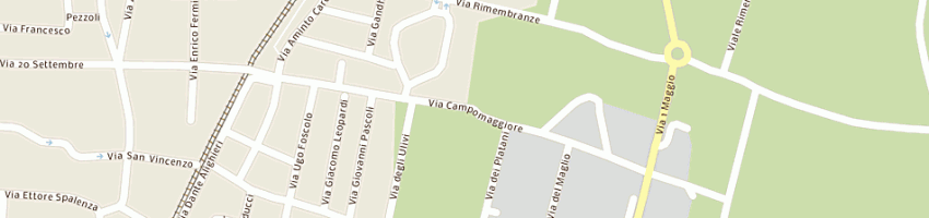 Mappa della impresa deca di del pozzo e campana snc a ROVATO