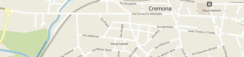 Mappa della impresa rbe engineering di bonardi remo e c sas a CREMONA