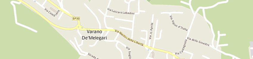 Mappa della impresa municipio di varano de' melegari a VARANO DE MELEGARI