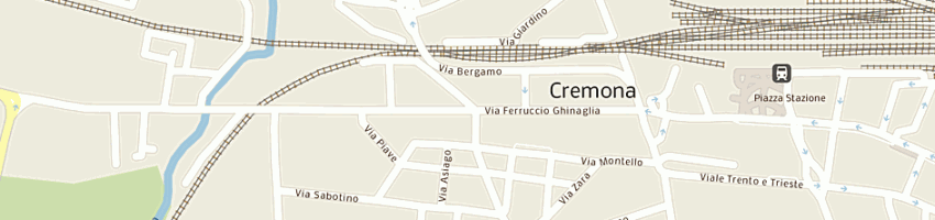 Mappa della impresa elettro service a CREMONA