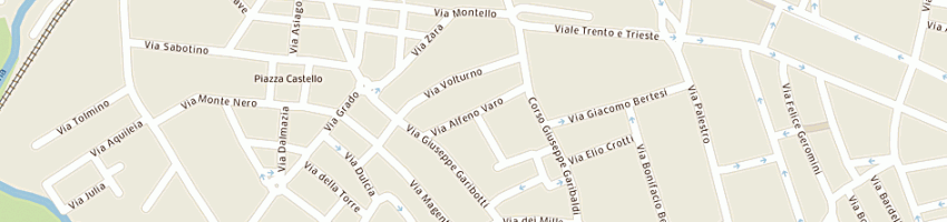 Mappa della impresa bozzetti giorgio a CREMONA