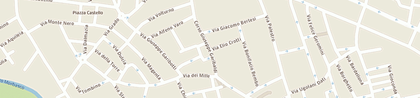 Mappa della impresa baldini ademaro a CREMONA