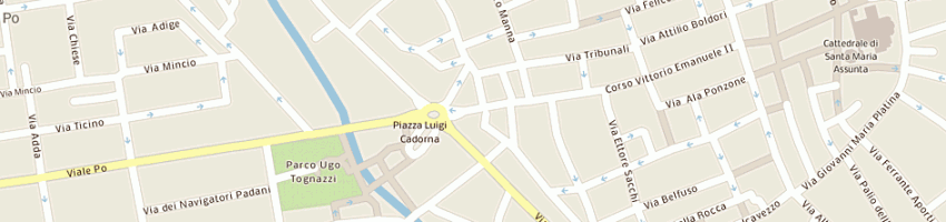 Mappa della impresa banca monte dei paschi di siena spa a CREMONA