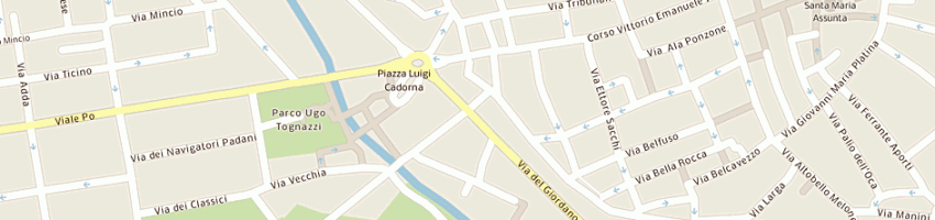 Mappa della impresa ogadri francesco e c (snc) a CREMONA