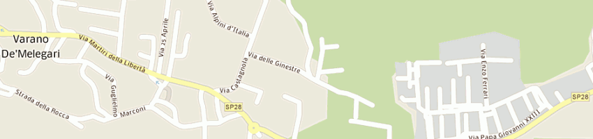 Mappa della impresa cenci claudio a VARANO DE MELEGARI