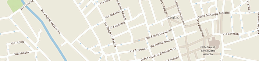 Mappa della impresa studio tecnico associato ing allegri geom fertonani e arch fertonani a CREMONA