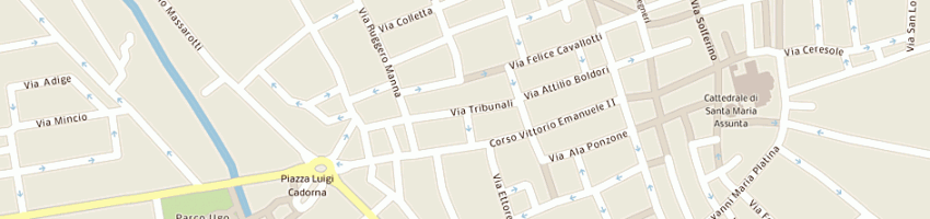 Mappa della impresa agenzia delle dogane a CREMONA