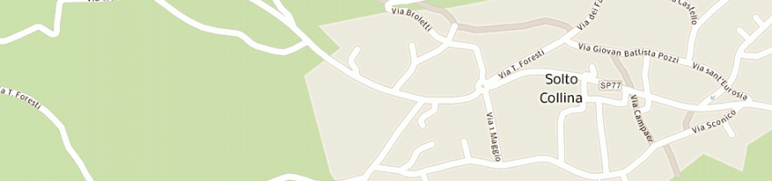 Mappa della impresa testa diego a SOLTO COLLINA