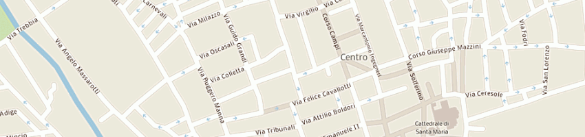 Mappa della impresa direzione didattica iii circolo plasio a CREMONA