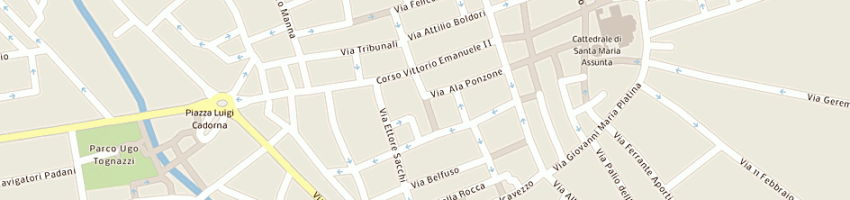 Mappa della impresa digicolornet srl a CREMONA