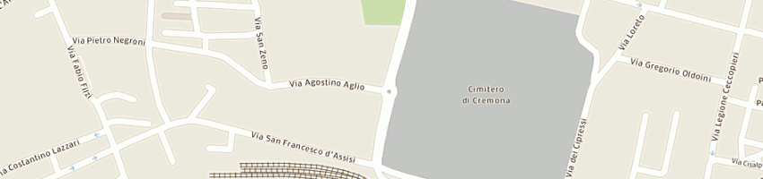 Mappa della impresa edilro di oliani luciano e c snc a CREMONA