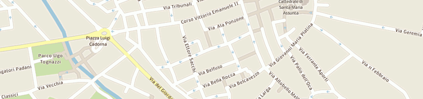 Mappa della impresa dottarch cristofoletti franco e ghisolfi fausto a CREMONA