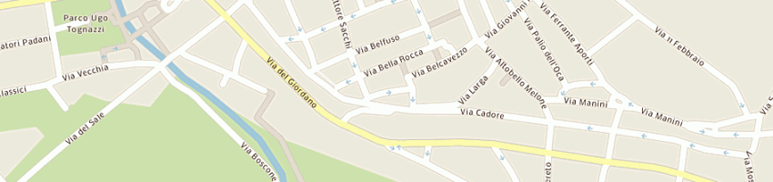 Mappa della impresa cremonesi- ghisolfi - ghiraldi snc a CREMONA