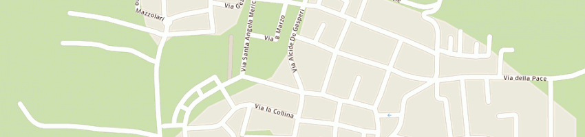 Mappa della impresa verzeletti giancarlo a CAZZAGO SAN MARTINO