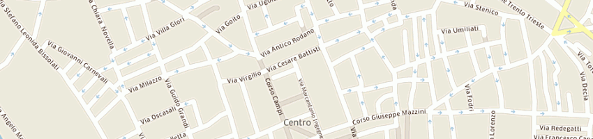 Mappa della impresa radice srl a CREMONA