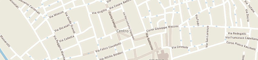 Mappa della impresa bertoletti e c (snc) a CREMONA