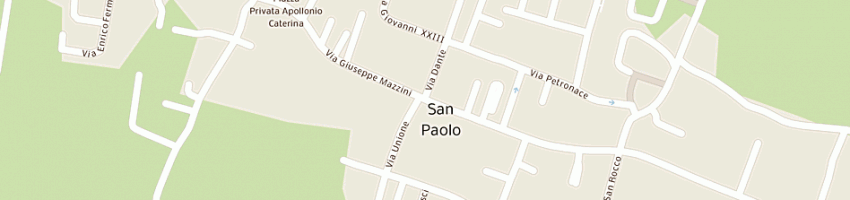 Mappa della impresa tomasoni aurelia a SAN PAOLO