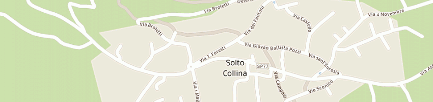 Mappa della impresa asim archivi e sistemi multimediali a SOLTO COLLINA